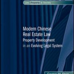 Modern Chinese Real Estate Law