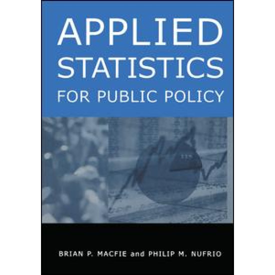 Applied Statistics for Public Policy Applied Statistics for Public Policy