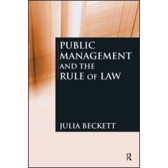 Public Management and the Rule of Law