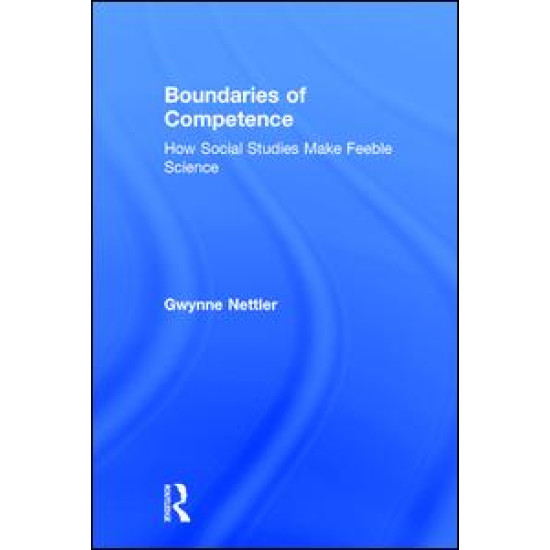 Boundaries of Competence