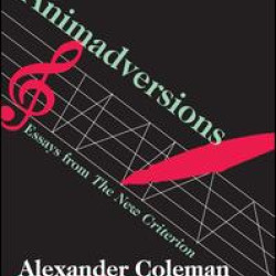 Diversions and Animadversions