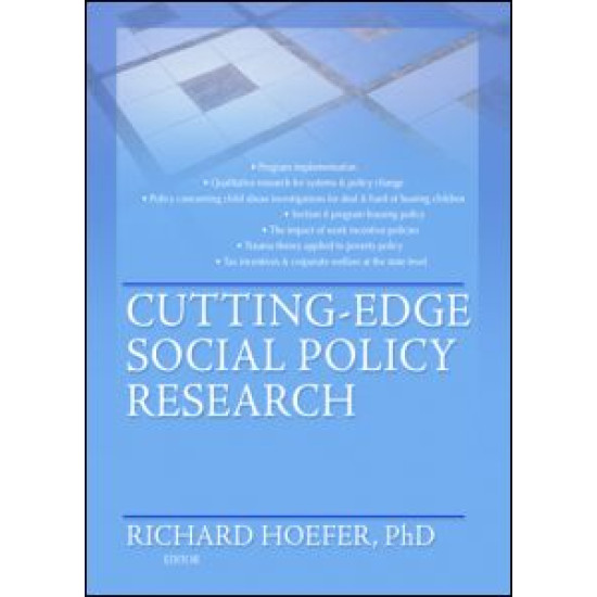 Cutting-Edge Social Policy Research