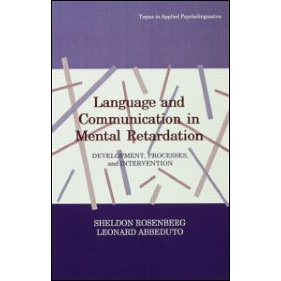 Language and Communication in Mental Retardation