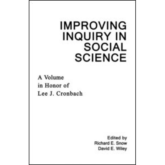 Improving Inquiry in Social Science