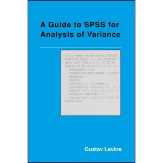 A Guide to SPSS for Analysis of Variance