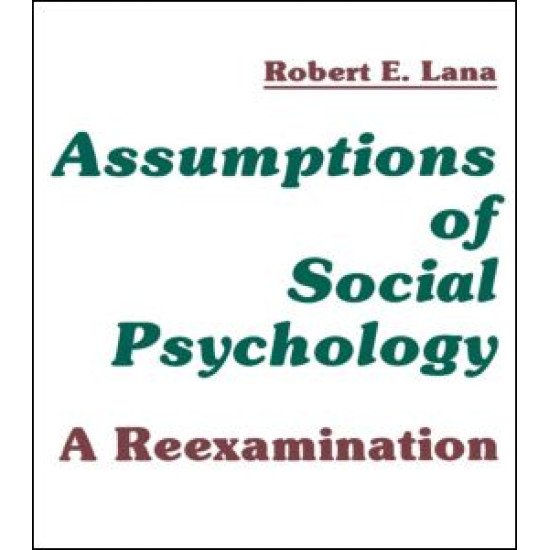 Assumptions of Social Psychology