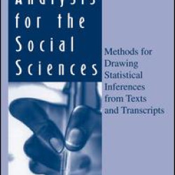 Text Analysis for the Social Sciences Text Analysis for the Social Sciences