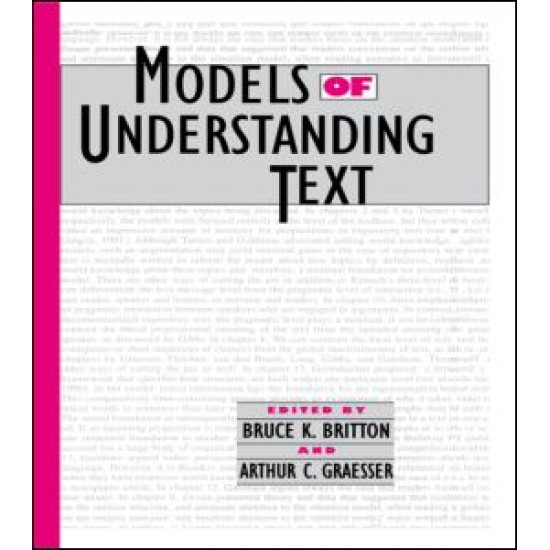 Models of Understanding Text