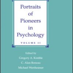 Portraits of Pioneers in Psychology Portraits of Pioneers in Psychology