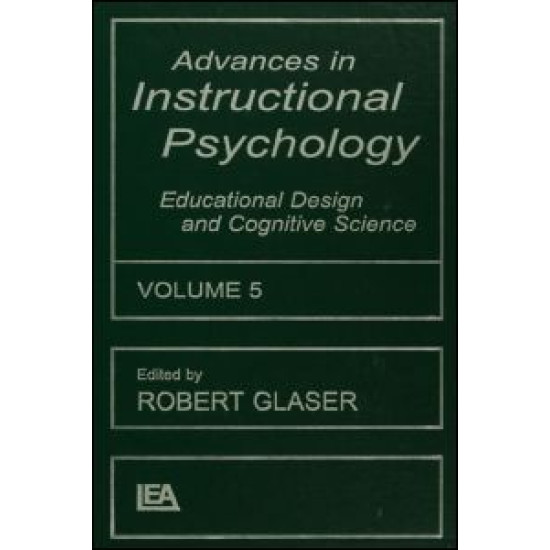 Advances in instructional Psychology, Volume 5 Advances in instructional Psychology, Volume 5