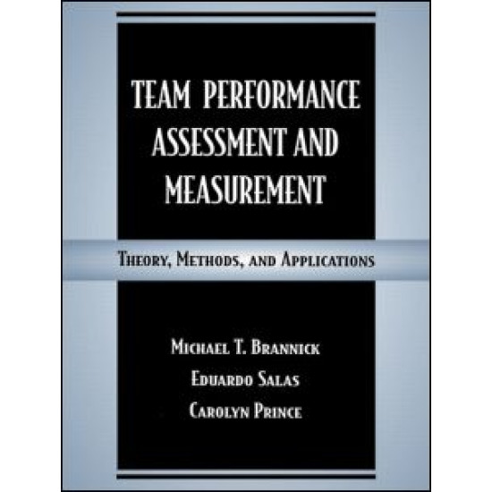 Team Performance Assessment and Measurement