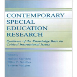 Contemporary Special Education Research Contemporary Special Education Research