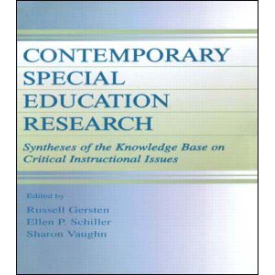 Contemporary Special Education Research