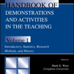 Handbook of Demonstrations and Activities in the Teaching of Psychology Handbook of Demonstrations and Activities in the Teaching of Psychology