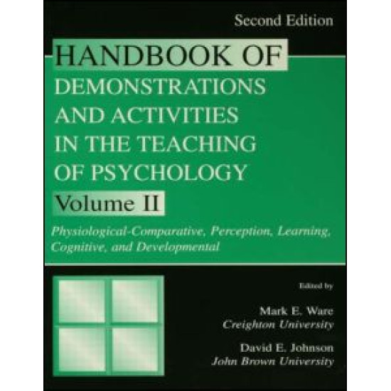 Handbook of Demonstrations and Activities in the Teaching of Psychology