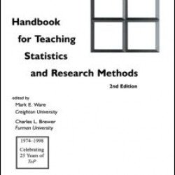 Handbook for Teaching Statistics and Research Methods Handbook for Teaching Statistics and Research Methods
