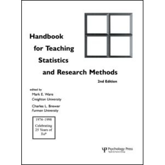 Handbook for Teaching Statistics and Research Methods