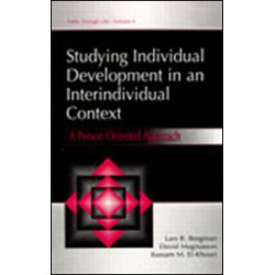 Studying individual Development in An interindividual Context Studying individual Development in An interindividual Context
