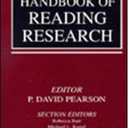 Handbook of Reading Research Handbook of Reading Research