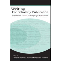 Writing for Scholarly Publication Writing for Scholarly Publication