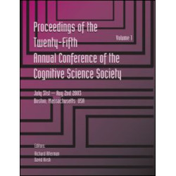 Proceedings of the 25th Annual Cognitive Science Society