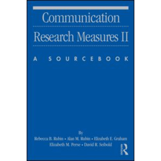 Communication Research Measures II Communication Research Measures II