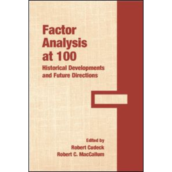 Factor Analysis at 100 Factor Analysis at 100