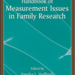 Handbook of Measurement Issues in Family Research