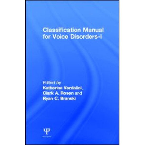 Classification Manual for Voice Disorders-I