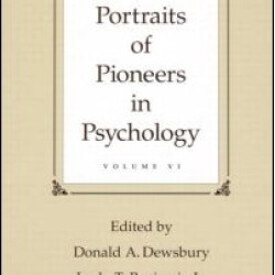 Portraits of Pioneers in Psychology Portraits of Pioneers in Psychology