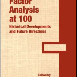 Factor Analysis at 100 Factor Analysis at 100
