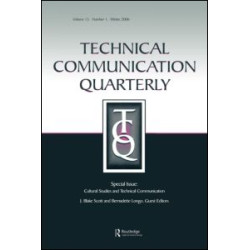 Cultural Studies And Technical Communication Tcq V15#1 Cultural Studies And Technical Communication Tcq V15#1