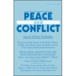 Military Ethics and Peace Psychology