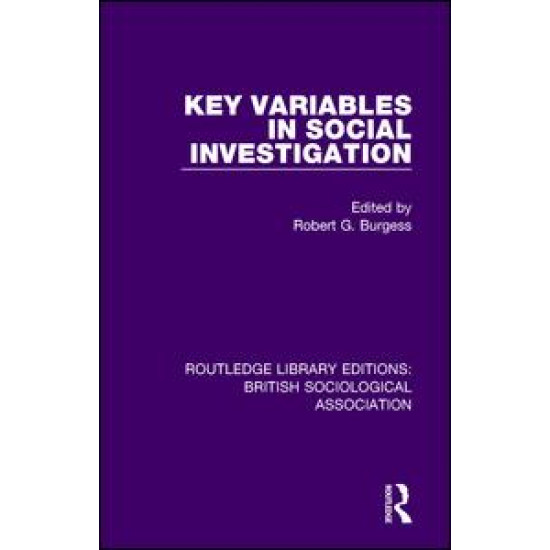 Key Variables in Social Investigation