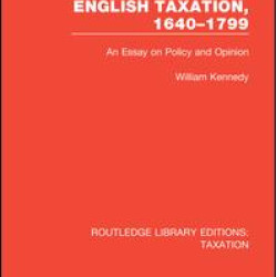 English Taxation, 1640-1799