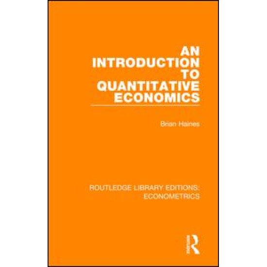 An Introduction to Quantitative Economics