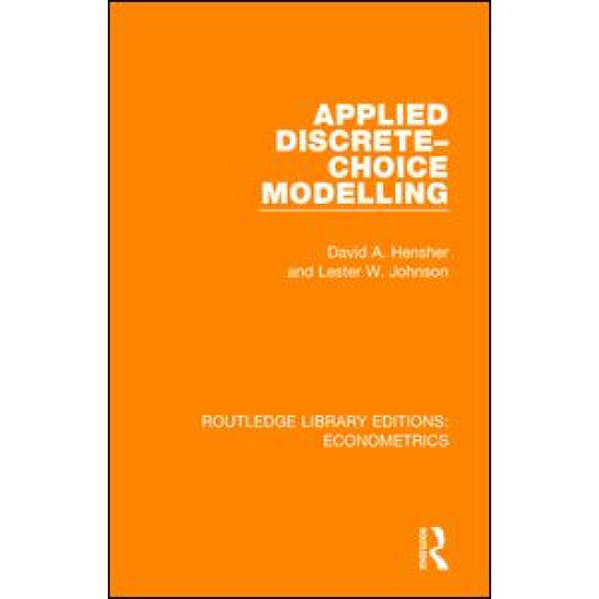 Applied Discrete-Choice Modelling Applied Discrete-Choice Modelling