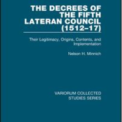The Decrees of the Fifth Lateran Council (1512–17)