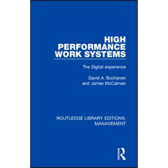 High Performance Work Systems
