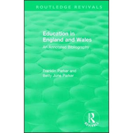 Education in England and Wales