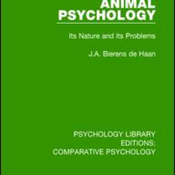 Animal Psychology Animal Psychology
