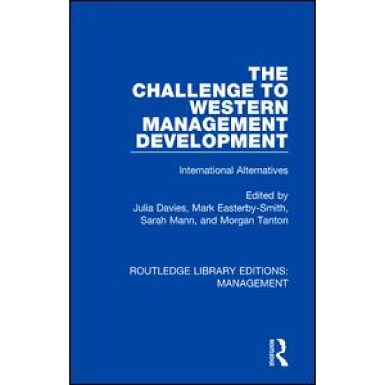 The Challenge to Western Management Development The Challenge to Western Management Development