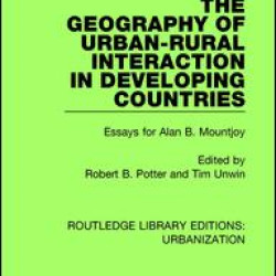 The Geography of Urban-Rural Interaction in Developing Countries The Geography of Urban-Rural Interaction in Developing Countries