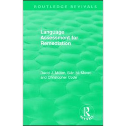 Language Assessment for Remediation (1981) Language Assessment for Remediation (1981)