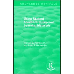 Using Student Feedback to Improve Learning Materials Using Student Feedback to Improve Learning Materials