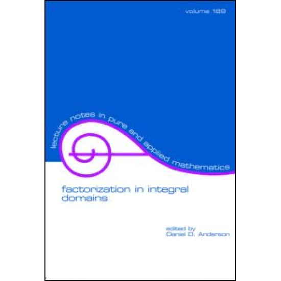 Factorization in Integral Domains Factorization in Integral Domains