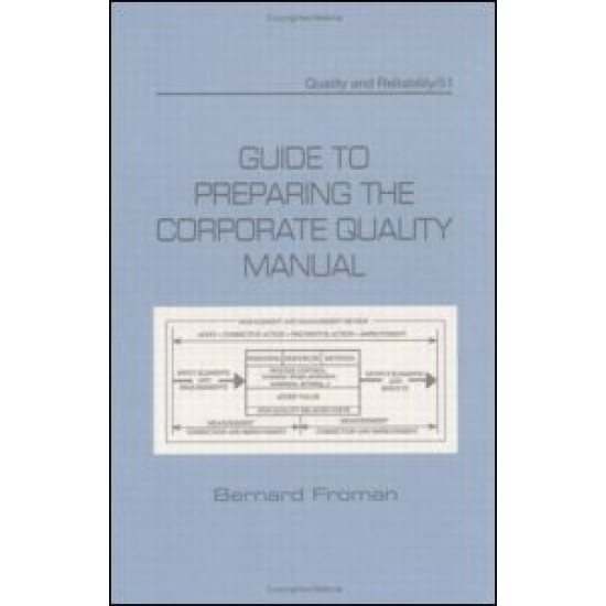 Guide to Preparing the Corporate Quality Manual Guide to Preparing the Corporate Quality Manual