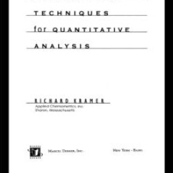 Chemometric Techniques for Quantitative Analysis Chemometric Techniques for Quantitative Analysis