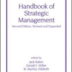 Handbook of Strategic Management Handbook of Strategic Management