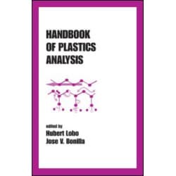 Handbook of Plastics Analysis Handbook of Plastics Analysis